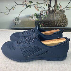 Athletech Women's Size 9.5 Aiden Navy Slip-On Sneakers Shoes memo tech